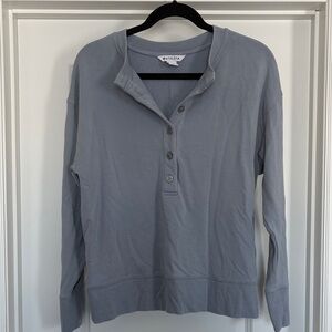 Athleta Balance Henley Sweatshirt